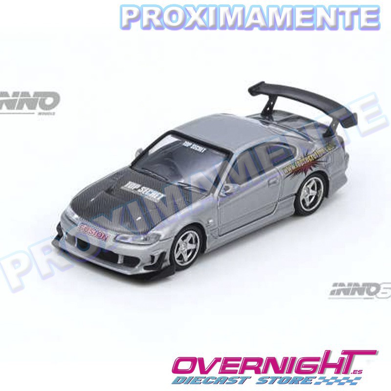 RESERVA Inno64 Nissan Top Secret Silvia (S15) plataEscala 1/64 in64-S15TS-SIL