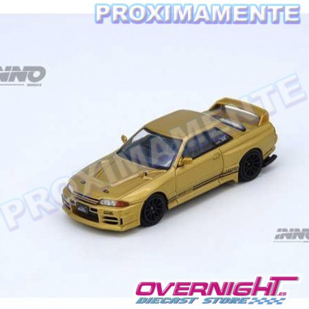 RESERVA Inno64 Nissan Top Secret BNR32 GT-R (650R) dorado Escala 1/64 in64-R32TS-650R