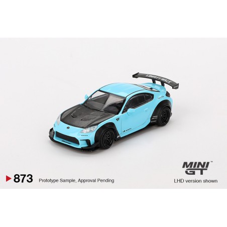 Mini GT Toyota GR86 LB Works Baby Blue Escala 1/64 MGT00873lhd