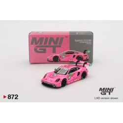 Mini GT Porsche 911 (992) GT3 R n80 Ao Racing Virginia Roxy Escala 1/64 MGT00872lhd