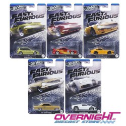 Hot Wheels Silver Series Fast and Furious 2025 pack de 5 coches HNR88-979K