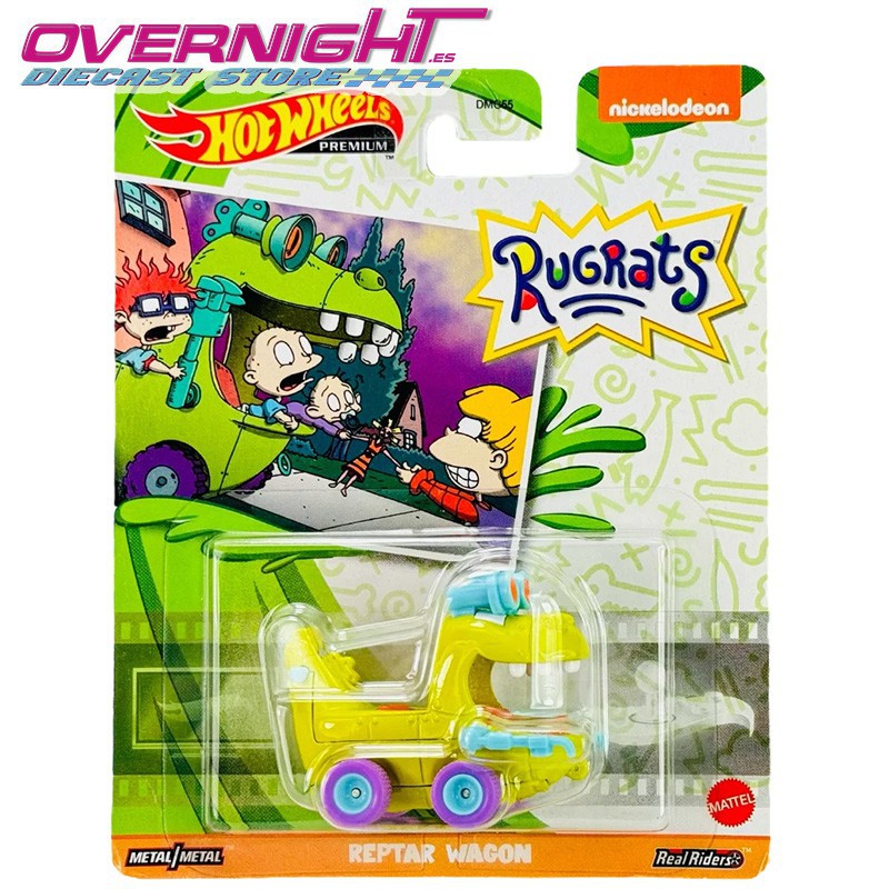 Hot Wheels Reptar Wagon Rugrats - Retro Entertainment Series GRL61
