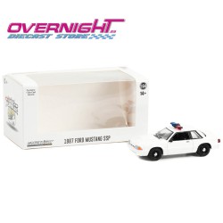 Greenlight 1987 Ford Mustang SSP Police – Escala 1/64 en caja de cartón GL43008
