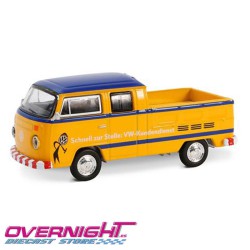 Greenlight 1977 Volkswagen Type 2 Double Cab Pickup Doka -Vdub – 1/64 GL36100
