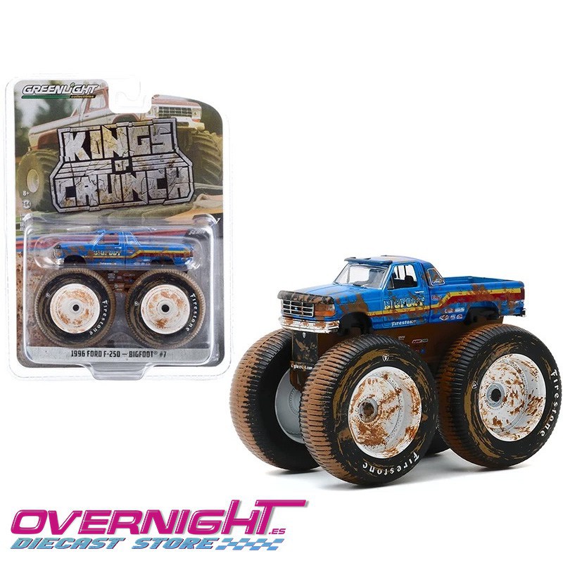 Greenlight 1996 Ford F250 Bigfoot Monster Truck – Escala 1/64 GL49070