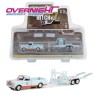 Chevrolet C10 Flatbed + Trailer remolque Gulf Greenlight