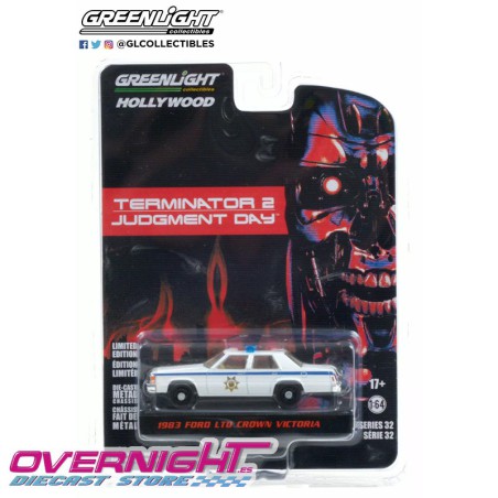 Greenlight 1983 Ford LTD Crown Victoria Terminator 2 – Escala 1/64 GL44920