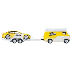 RESERVA Hot Wheels Premium Legends Tour 2025 Team Transport BMW M3 y Rally Hauler JFM93
