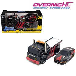 Maisto Muscle Transports Toyota Sprinter Trueno AE86 Advan y JDM Flatbed numero 24