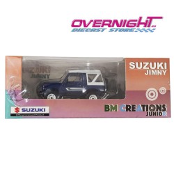 BMCreations Suzuki Jimny Sj413 LHD azul - Escala 1/64 BM64B0169lhd