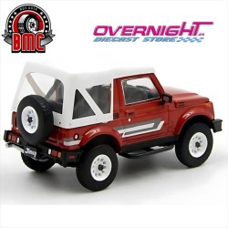 BMCreations Suzuki Jimny Sj413 RHD rojo- Escala 1/64 BM64B0166rhd