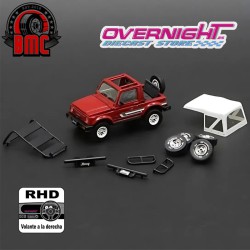 BMCreations Suzuki Jimny Sj413 RHD rojo- Escala 1/64 BM64B0166rhd