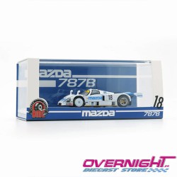 BMCreations 1991 Mazda 787b n18 24h Le Mans – Canada Limited – blanco y azul - Escala 1/64 BM64B0438