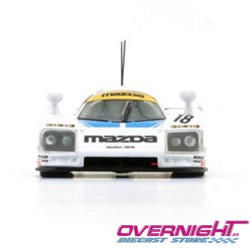 BMCreations 1991 Mazda 787b n18 24h Le Mans – Canada Limited – blanco y azul - Escala 1/64 BM64B0438