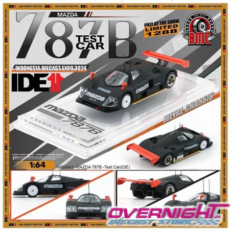 BMCreations Mazda 787b Test Car - Indonesia Diecast Expo 2024 - Escala 1/64 BM64B0441