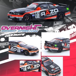 Inno64 Nissan Skyline GT-R R33 n11 Razo Trampio N1 Super Endurance Series 1995 Escala 1/64 IN64-R33R-RAZO