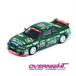 RESERVA Inno64 Nissan Skyline GT-R R33 n32 Prince Chiba Falken N1 Super Endurance Series 1996Escala 1/64 IN64-R33R-N1S96