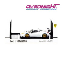 Tarmac Works Ferrari 458 Italia GT3 blanco - Escala 1/64 TC-T64R-074-WH