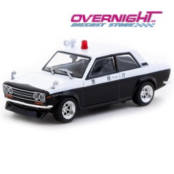 Tarmac Works Datsun 510 Japan Police Car - Escala 1/64 TC-T64R-052-PC