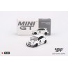 Mini GT Fiat Abarth 595 LB-Works x Abas blanco - Escala 1/64 MGT00809-L