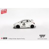 Mini GT Fiat Abarth 595 LB-Works x Abas blanco - Escala 1/64 MGT00809-L