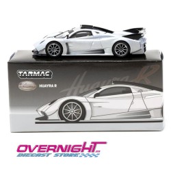 Tarmac Works Pagani Huayra R Satin Silver - Escala 1/64 TC-T64G-TL035-SL