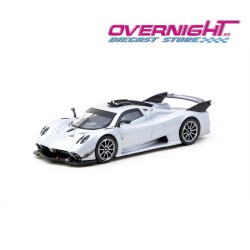 Tarmac Works Pagani Huayra R Satin Silver - Escala 1/64 TC-T64G-TL035-SL