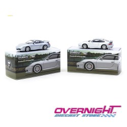 Tarmac Works Porsche 911 Gt3 996 plata - Escala 1/64 TC-T64G-069-SL