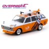 Tarmac Works Datsun Bluebird 510 Wagon Fanta - Escala 1/64 TC-T64G-026-FA