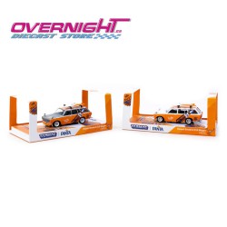 Tarmac Works Datsun Bluebird 510 Wagon Fanta - Escala 1/64 TC-T64G-026-FA