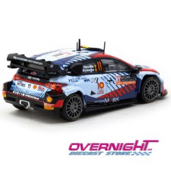 Tarmac Works Hyundai I20 N Rally1 Hybrid Rallye Monte-Carlo 2024 Winner Neuville/Wydaeghe - Escala 1/64 TC-T64-089-24MCR11