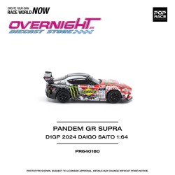 Pop Race 2024 Pandem GR Supra D1GP Daigo Saito - Escala 1/64 PR640180