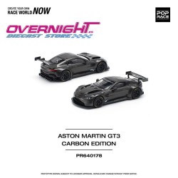Pop Race Aston Martin GT3 Carbon Edition - Escala 1/64 PR640178