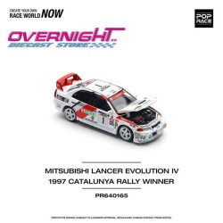 Pop Race 1997 Mitsubishi Lancer Evo IV n1 Winner Rally De Catalunya - Escala 1/64 PR640165