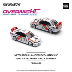 Pop Race 1997 Mitsubishi Lancer Evo IV n1 Winner Rally De Catalunya - Escala 1/64 PR640165