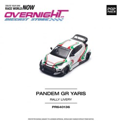 Pop Race Pandem Gr Yaris Castrol Rally Livery - Escala 1/64 PR640136