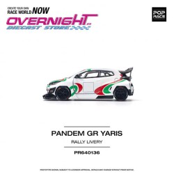 Pop Race Pandem Gr Yaris Castrol Rally Livery - Escala 1/64 PR640136