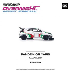 Pop Race Pandem Gr Yaris Castrol Rally Livery - Escala 1/64 PR640136