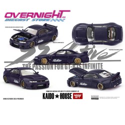 Mini GT 1995 Nissan Skyline Gt-R (R33) Active Carbon R V2 Midnight Purple - Escala 1/64 MGTKHMG163