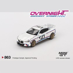 Mini GT 2023 Bmw M4 (G82) 3.0 CSL Blanco - Escala 1/64 MGT00863lhd