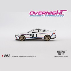 Mini GT 2023 Bmw M4 (G82) 3.0 CSL Blanco - Escala 1/64 MGT00863lhd