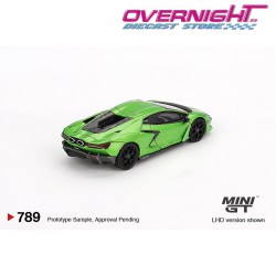 Mini GT 2024 Lamborghini Revuelto Verde Selvans - Escala 1/64 MGT00789lhd