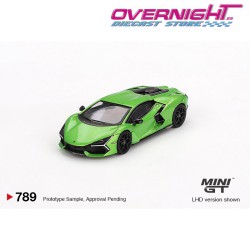 Mini GT 2024 Lamborghini Revuelto Verde Selvans - Escala 1/64 MGT00789lhd