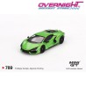 Mini GT 2024 Lamborghini Revuelto Verde Selvans - Escala 1/64 MGT00789lhd