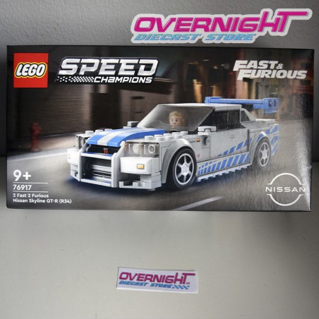 Lego Speed Champions Nissan Skyline GTR R34 Fast and Furious