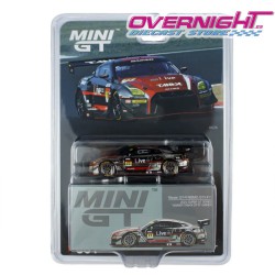 Mini GT 2023 Nissan GT-R (R35) Nismo GT3 n11 Gainer Tanax Super Gt Series - Escala 1/64 MGT00861-BL