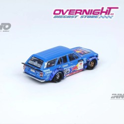 Inno64 1976 Mazda Rx3 Mad Mike Station Wagon D1GP Series 2024 - Escala 1/64 IN64-RX3P-D1GP24