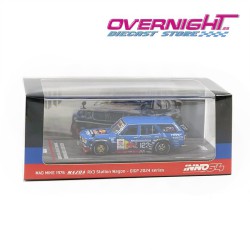 Inno64 1976 Mazda Rx3 Mad Mike Station Wagon D1GP Series 2024 - Escala 1/64 IN64-RX3P-D1GP24