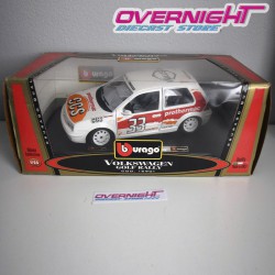 VolkswagenGolf Mk4 Rally Bburago escala 1/24