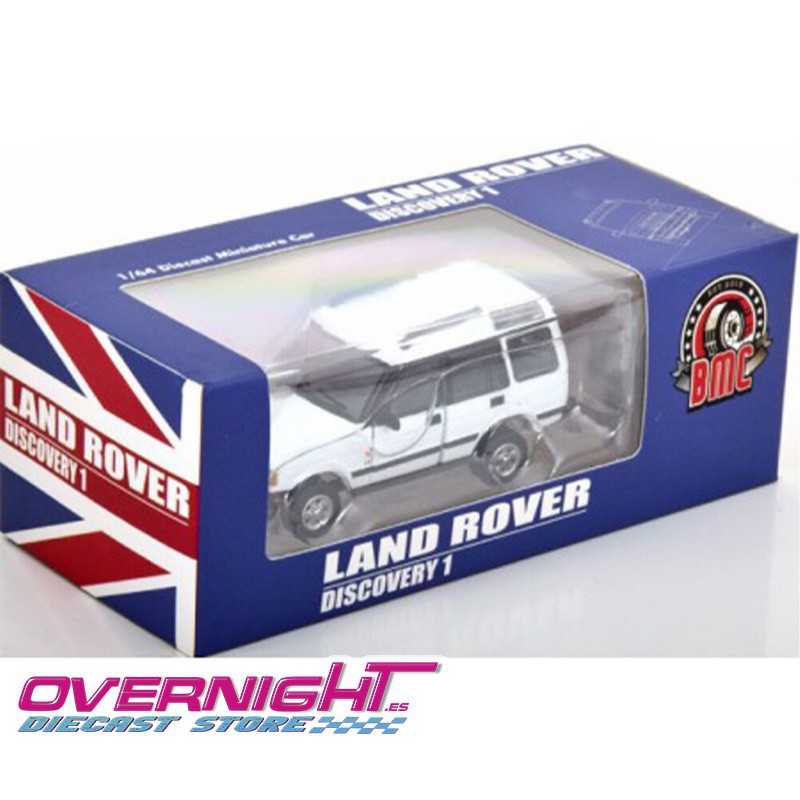 BMCreations Land Rover 1998 Discovery 1 blanco - Escala 1/64 BM64B0193lhd
